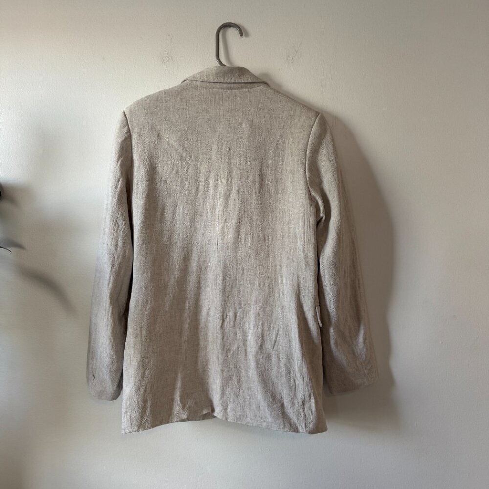 Weekday ISA LINEN MIX BLAZER - Picture 2 of 10